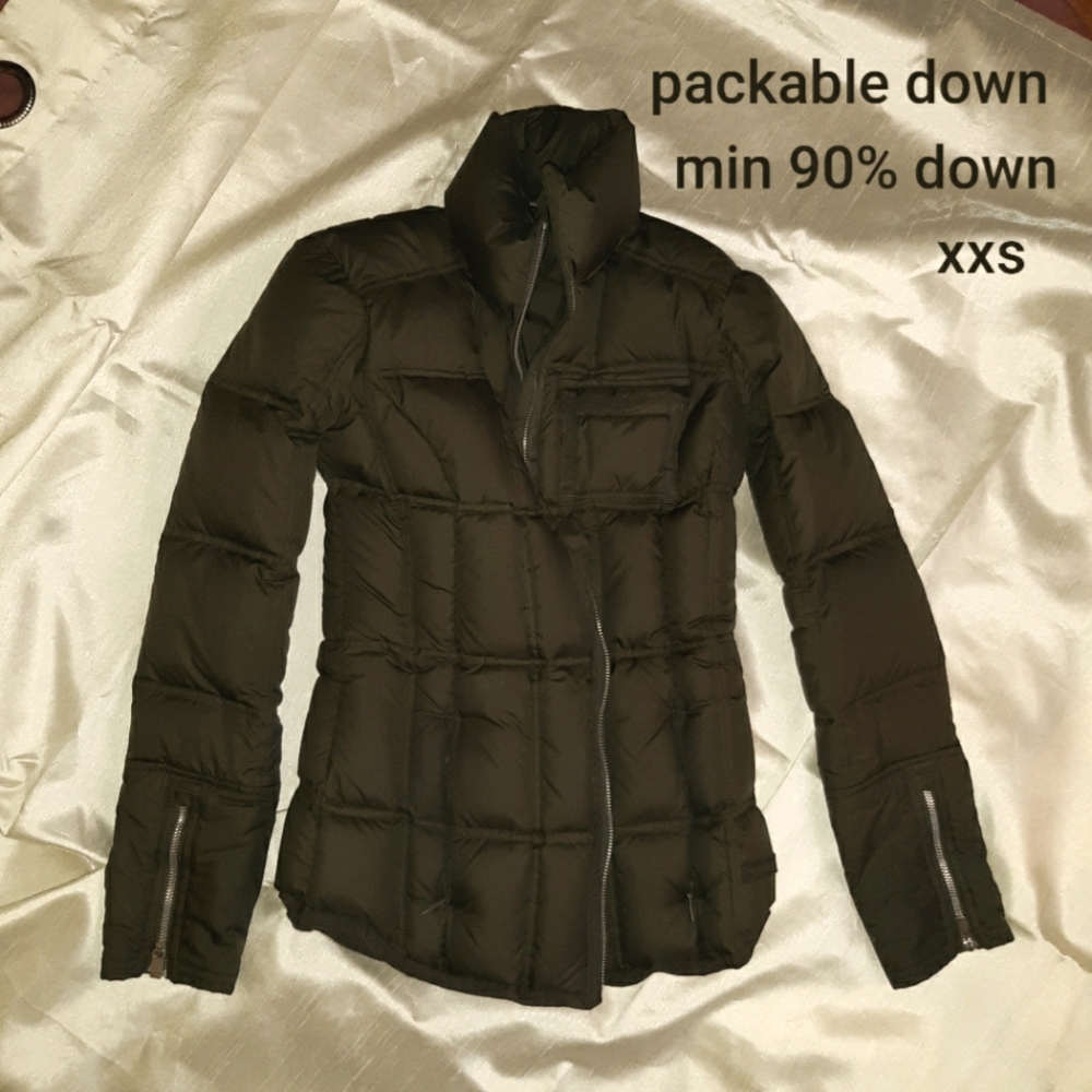 ATHLETA WOMEN'S 350360 WATER RESISTANT DOWNIEVILLE JACKET XXS - Picture 5 of 16